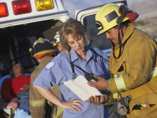 EMT and fireman